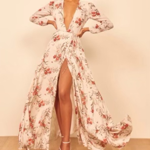 Reformation Milan Dress in Floral NWOT - Picture 2 of 5